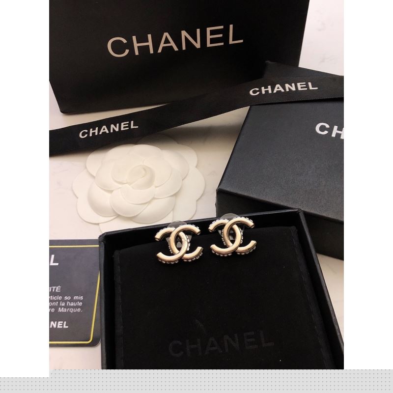 Ch*el earrings